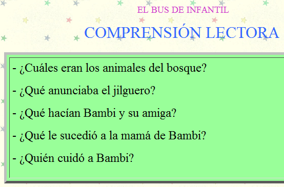 Con Mayúsculas: Bambi | Recurso educativo 33895
