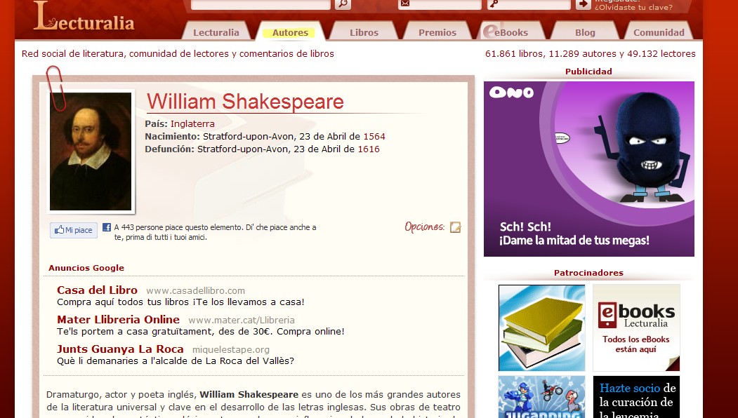 William Shakespeare | Recurso educativo 34178
