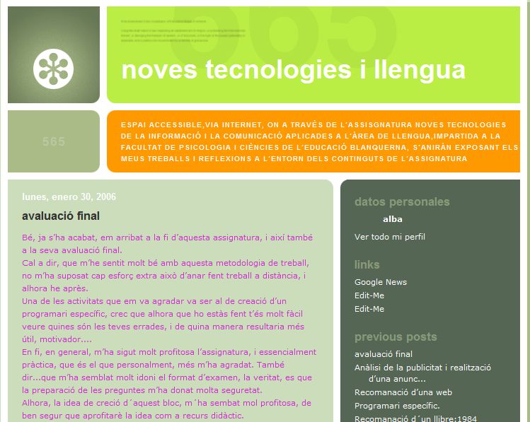 Noves tecnologies i llengua | Recurso educativo 34310