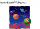 Webquest: Outer space | Recurso educativo 34675