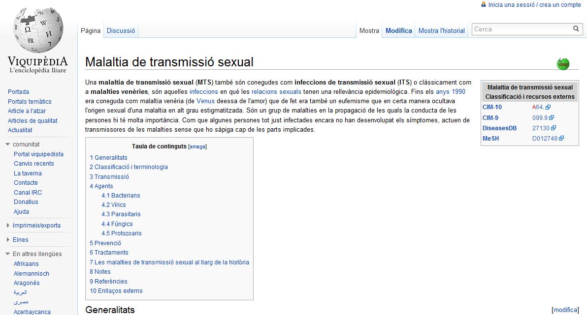 Les malalties de transmissió sexual | Recurso educativo 35885