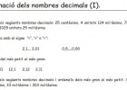 Ordenació de nombres decimals | Recurso educativo 36993