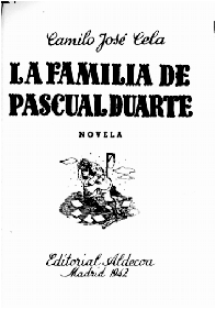 La Familia de Pascual Duarte | Recurso educativo 37083