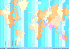 Zonas horarias mundiales | Recurso educativo 37771
