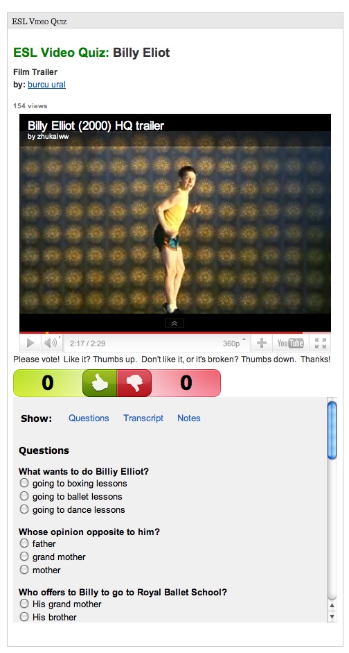 Video: Billy Elliot, trailer | Recurso educativo 38136