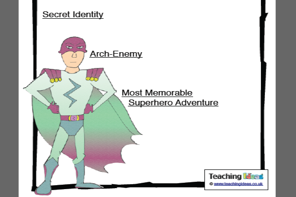 Superhero profiles | Recurso educativo 42169