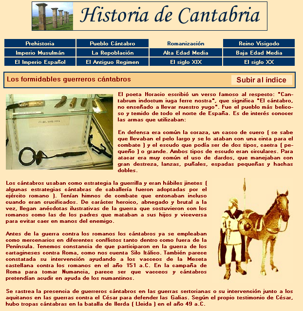 Los romanos en Cantabria | Recurso educativo 44430