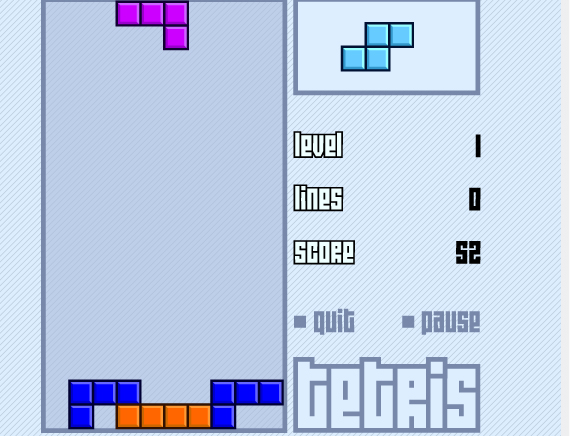 Juego didáctico: tetris | Recurso educativo 47140