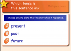 Tense in a sentence | Recurso educativo 47462