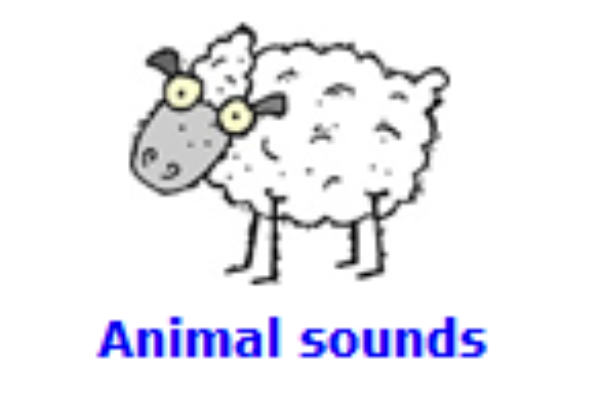 Animal sounds | Recurso educativo 48189