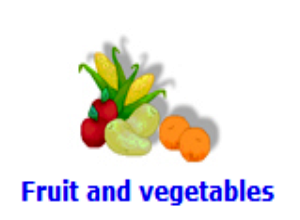 Fruit and vegetables | Recurso educativo 48257