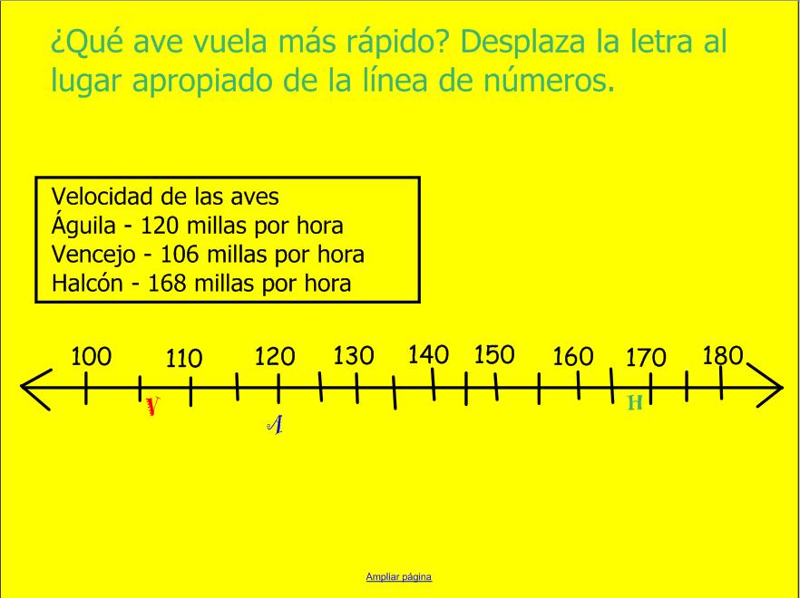 Ordenar numeros | Recurso educativo 48389