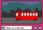There is a red truck | Recurso educativo 53661