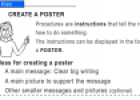 Create a poster | Recurso educativo 54371