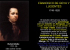 Francisco de Goya y Lucientes | Recurso educativo 60835