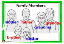 Family members (flashcards) | Recurso educativo 18112