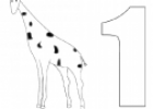 Ficha Matemáticas: Una jirafa | Recurso educativo 24339