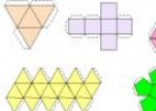 Fotografía: desarrollos planos de cuerpos geométricos. | Recurso educativo 31202