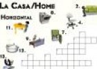 Crucigrama: la casa/home | Recurso educativo 5488