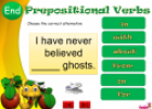 Prepositional verbs | Recurso educativo 62000