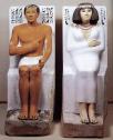 Rahotep y su esposa Nofret. Arte Egipcio. IV Dinastía | Recurso educativo 7173