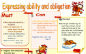 Ability and obligation | Recurso educativo 62297