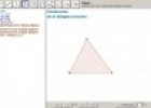 Construcción de un triángulo isósceles | Recurso educativo 63402