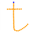 Visualización de la dirección del trazo: letra “t” | Recurso educativo 68030