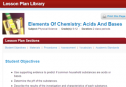 Elements of chemistry: Acids and bases | Recurso educativo 69754