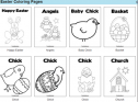 Easter colouring pages | Recurso educativo 70049