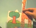 Tarjeta pop-up de una jirafa | Recurso educativo 78048