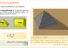 3. Volum d'una piràmide: Relació entre prismes i piràmides | Recurso educativo 82971