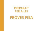 Prepara't per a les proves PISA | Recurso educativo 82093