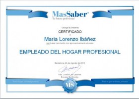 Curso de Empleado del hogar profesional | MasSaber | Recurso educativo 114139