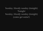 Ejercicio de listening con la canción Sunday Bloody Sunday de U2 | Recurso educativo 122844