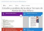Blog del Curso de Español: Lección de la obra Terrazo en Blendspace | Recurso educativo 118103