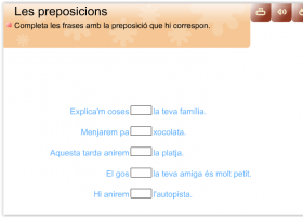 Les preposicions | Recurso educativo 687557