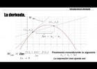 Interpretación geométrica sobre la derivada de una función. Cálculo | Recurso educativo 733151