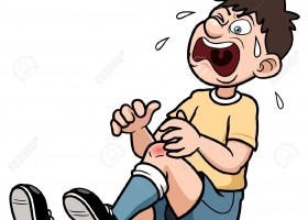 Imagen de un chico con un calambre en la pierna | Recurso educativo 673588
