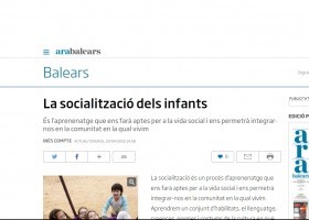 La socialització dels infants | Recurso educativo 739566