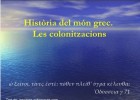 Colonitzacions gregues | Recurso educativo 740500