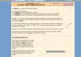 Vectors: mòdul, direcció i sentit | Recurso educativo 751647