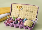 Sewing box made with an egg carton | Recurso educativo 769181