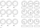 ¿Que hora es? Relojes digitales. | Recurso educativo 770237
