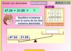 Sumar con decimales | Recurso educativo 771821