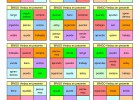 Bingo de verbos | Recurso educativo 775226