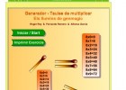 Generador d'exercicis de taules de multiplicar | Recurso educativo 775253