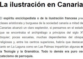 La Il·lustració a Canàries | Recurso educativo 790399