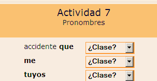 Clases de pronombres 1 | Recurso educativo 39097