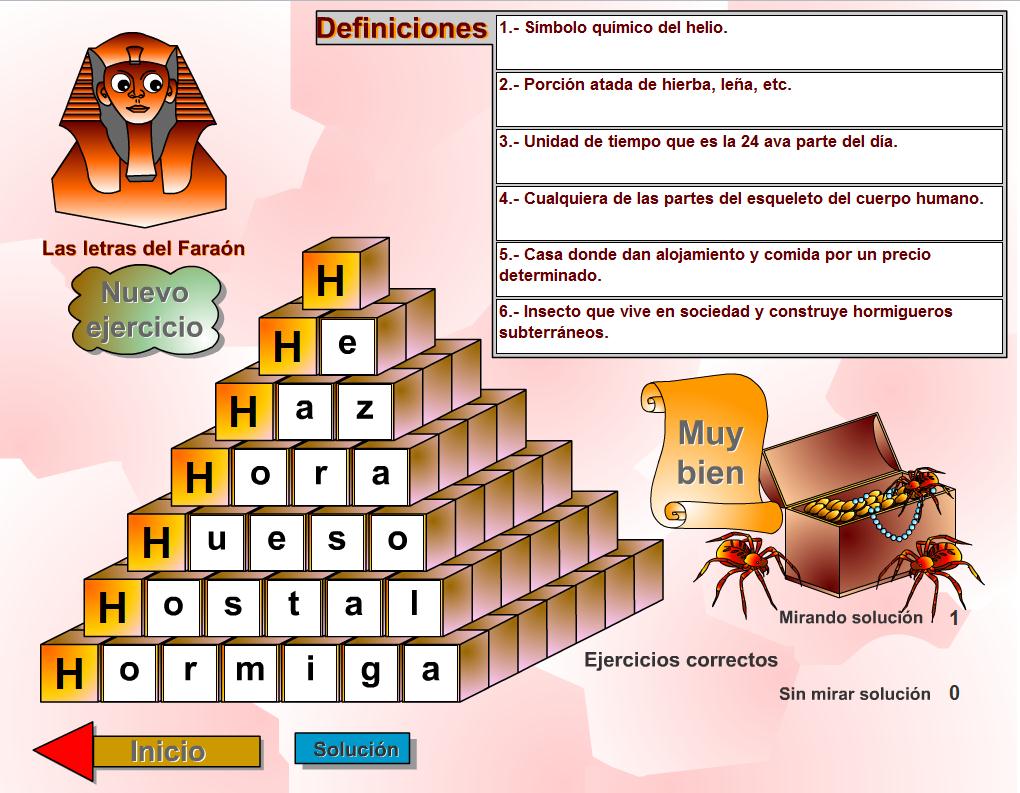 Las letras del Faraón | Recurso educativo 40014